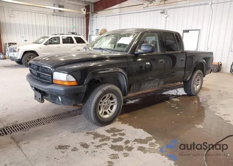 2003 Dodge Dakota Sport/Sxt из США, поврежденный, VIN 1D7HG38N43S190674
